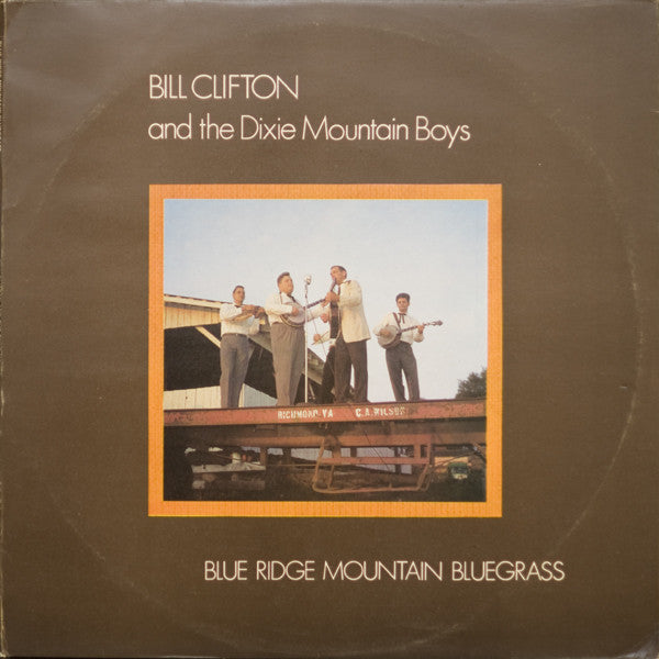 Bill Clifton And His - Blue Ridge Mountain Bluegrass - Used Vinyl Rec