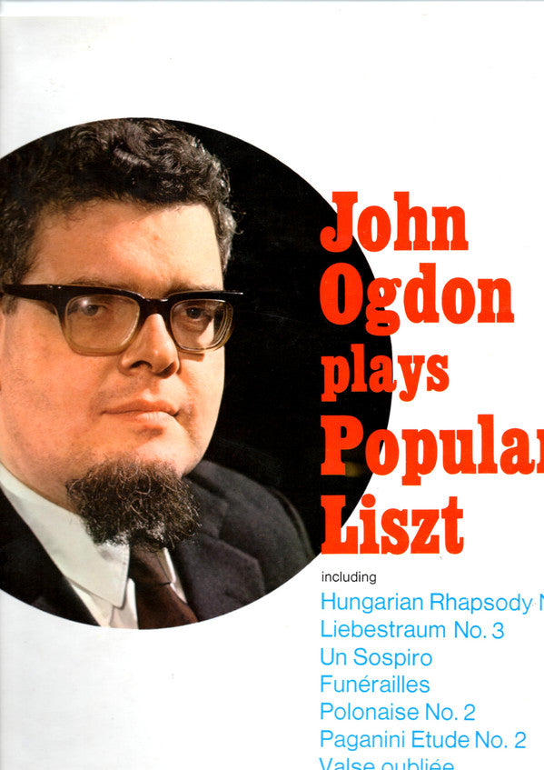 John Ogdon - Plays Popular Liszt - Used Vinyl Record
