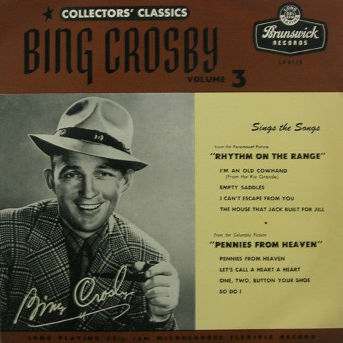 Bing Crosby - Collectors' Classics Volume 3 - Used Vinyl Record