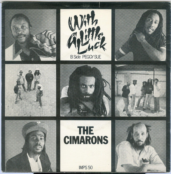 Cimarons - With A Little Luck - Used Vinyl Record 7"