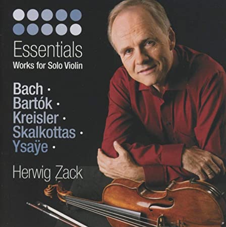 Johann Sebastian Bac - Essentials (Works For Solo Violin) - CD