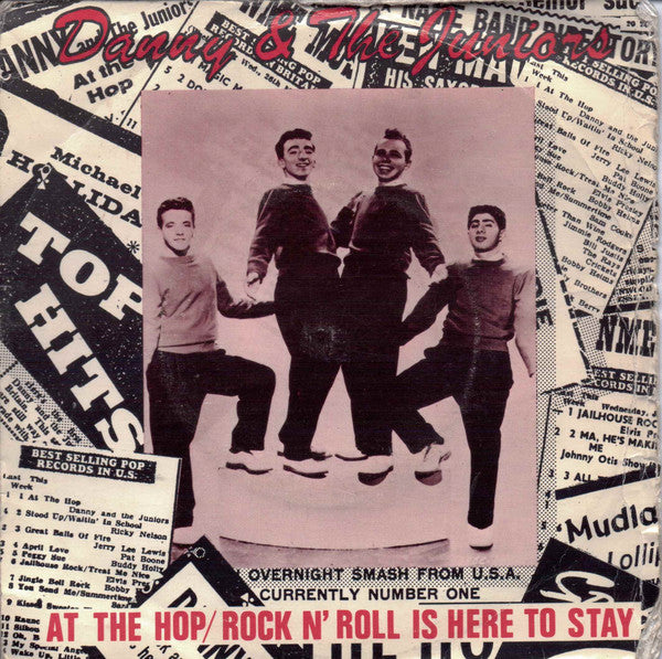 Danny & The Juniors - At The Hop - Used Vinyl Record 7"