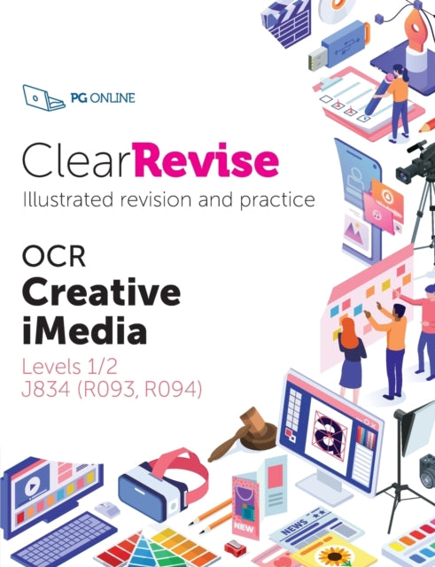 ClearRevise OCR Creative iMedia Levels 1/2 J834 - Paperback