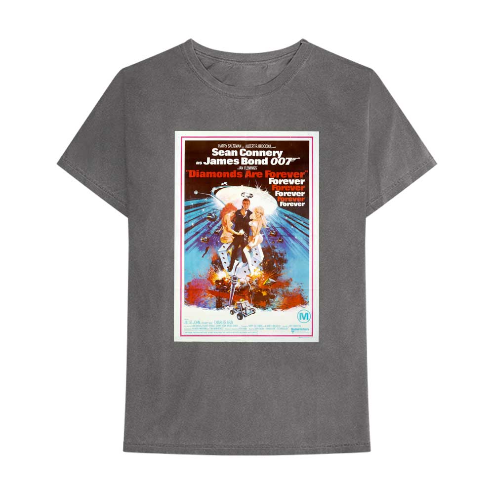 James Bond 007 - tshirt - Unisex - Short Sleeves - Small