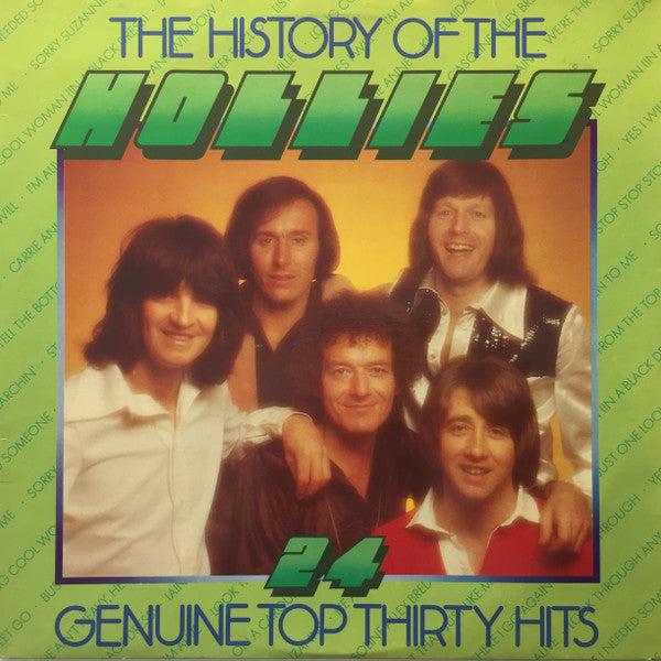 Hollies - History Of  - 24 Genuine Top Thirty Hits - Used Vinyl Record