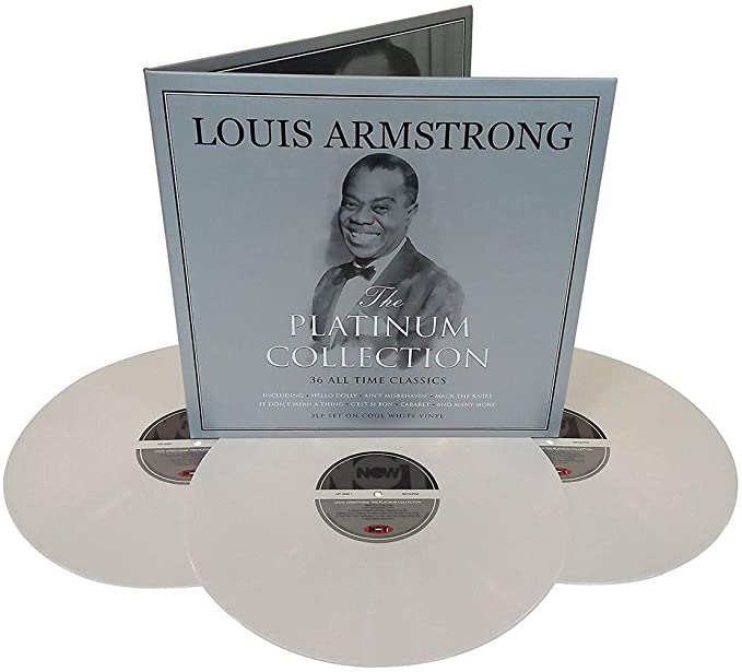 LOUIS ARMSTRONG - PLATINUM COLLECTION - Vinyl Record (Coloured Vinyl)