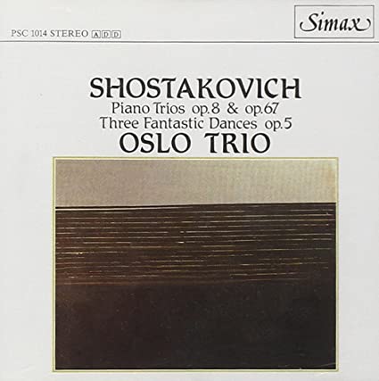 OSLO TRIO - SHOSTAKOVICH PN TRIO - CD