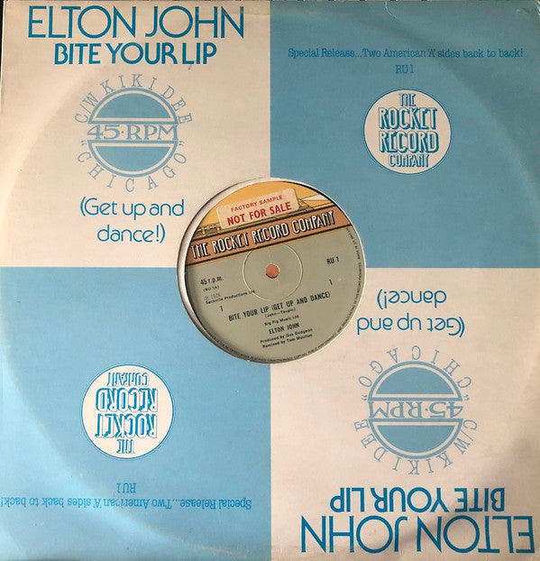 Elton John - Bite Your Lip (Get Up And Dance) / Chicago - Used Vinyl