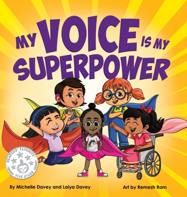 Davey - My Voice is My Superpower - New hardback or cased book