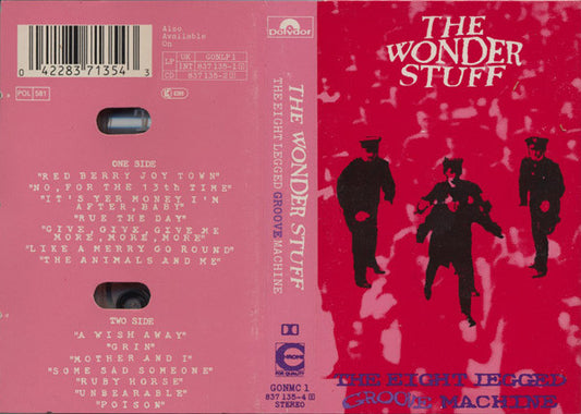Wonder Stuff - Eight Legged Groove Machine - Used Cassette