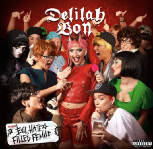 DELILAH BON - EVIL, HATE FILLED FEMALE - CD