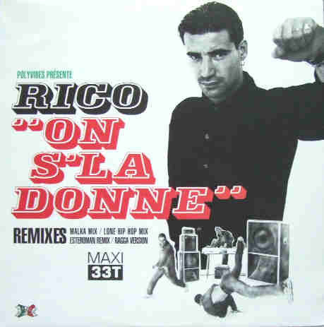 Rico - On S'La Donne Remixes - Used Vinyl Record 12"