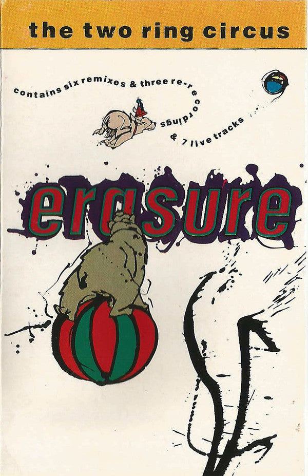 Erasure - Two Ring Circus - Used Cassette