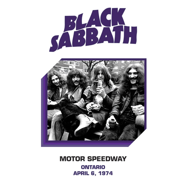 BLACK SABBATH - Motor Speedway. Ontario. Ca June 4. 1974 - Vinyl Recor
