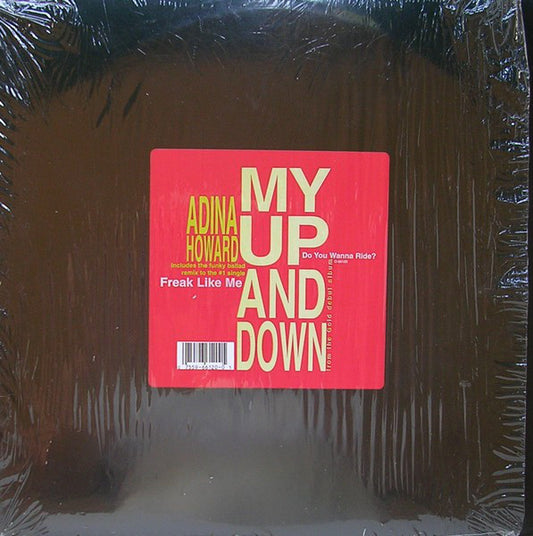 Adina Howard - My Up And Down - Used Vinyl Record 12"