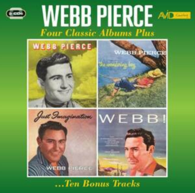 Webb Pierce - Four Classic Albums Plus - CD