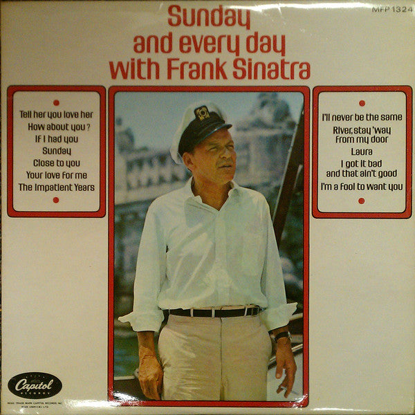 Frank Sinatra - Sunday And Every Day With - Used Vinyl Record