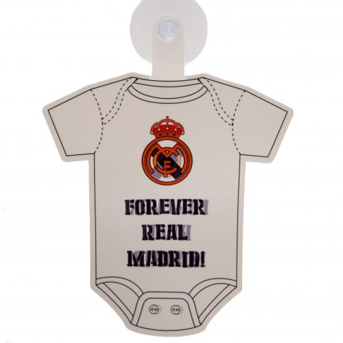 Real Madrid FC - Baby On Board Sign - Hang Ups