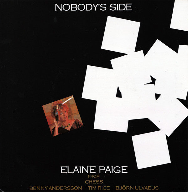 Elaine Paige - Nobody's Side - Used Vinyl Record 7"