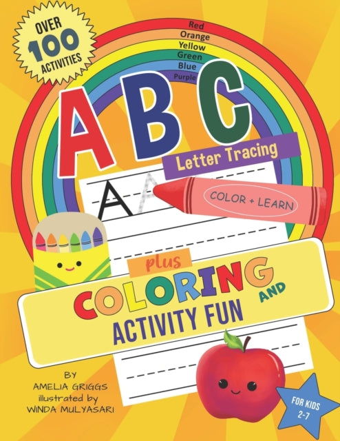 Mulyasari - ABC Letter Tracing PLUS Coloring and Activity Fun!  JUMBO