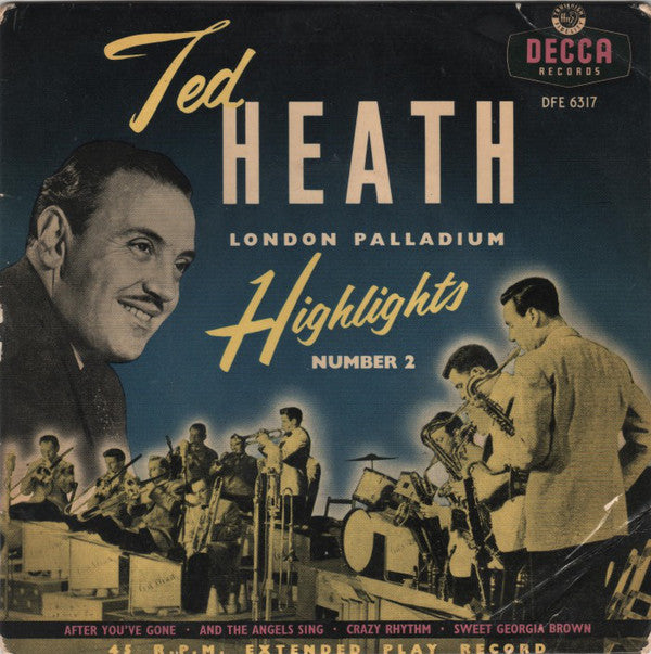 Ted Heath - London Palladium Highlights No.2 - Used Vinyl Record 7"