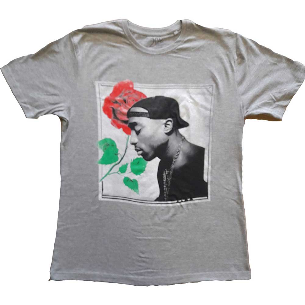 Tupac - tshirt - Unisex - Short Sleeves - Large