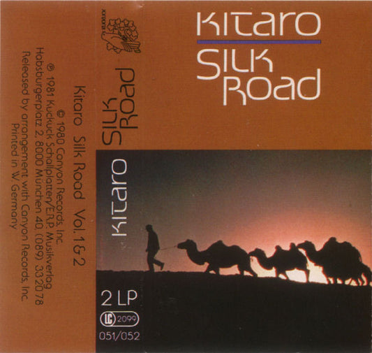 Kitaro - Silk Road (Vol. 1 & 2) - Used Cassette