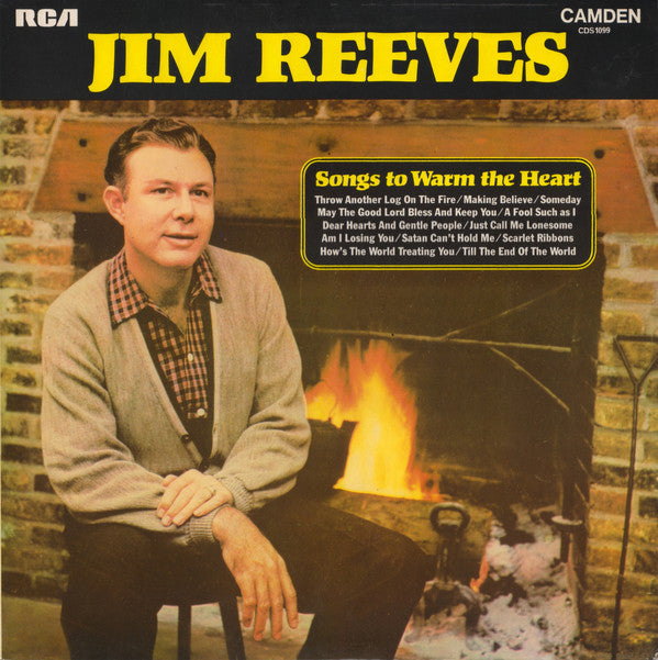 Jim Reeves - Songs To Warm The Heart - Used Vinyl Record