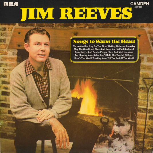 Jim Reeves - Songs To Warm The Heart - Used Vinyl Record