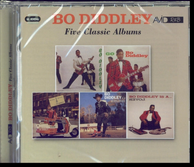 DIDDLEY BO - FIVE CLASSIC ALBUMS - CD