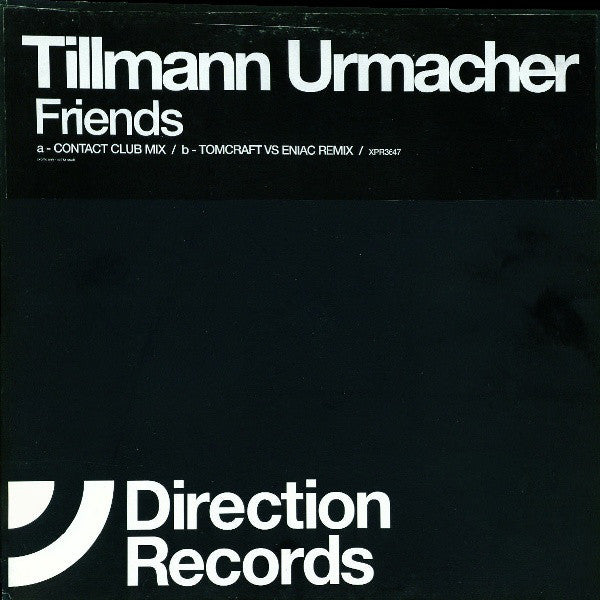 Tillmann Uhrmacher - Friends - Used Vinyl Record 12"