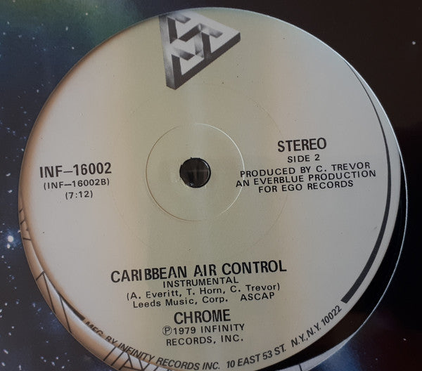 Chrome - Fly On UFO - Used Vinyl Record 12"