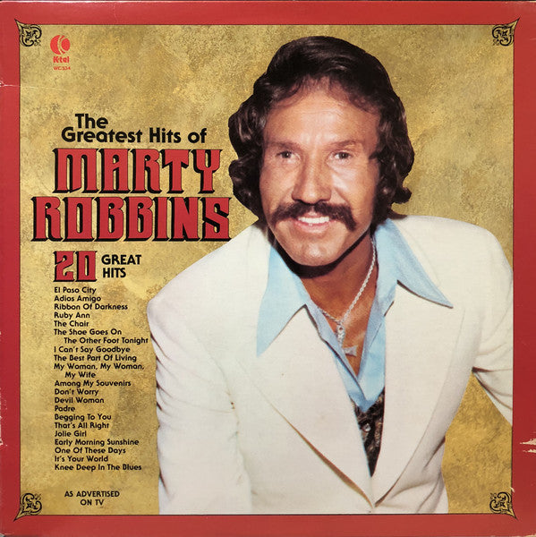 Marty Robbins - Greatest Hits Of - Used Vinyl Record