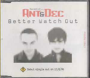Ant & Dec - Better Watch Out - Used CD