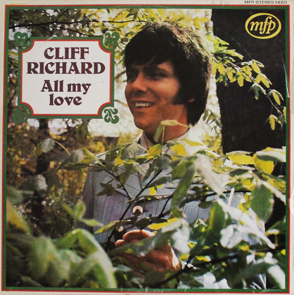 Cliff Richard - All My Love - Used Vinyl Record