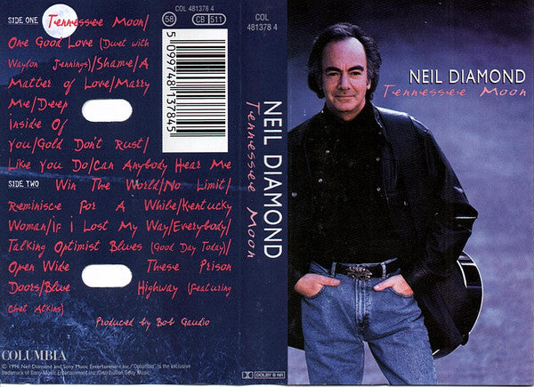 Neil Diamond - Tennessee Moon - Used Cassette