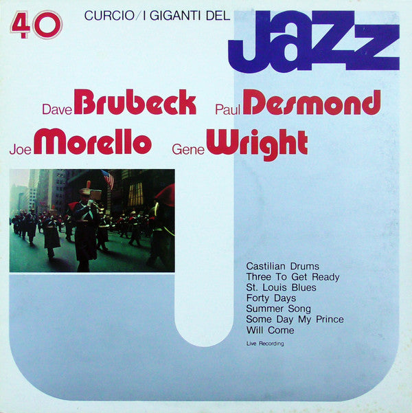Dave Brubeck - I Giganti Del Jazz Vol. 40 - Used Vinyl Record