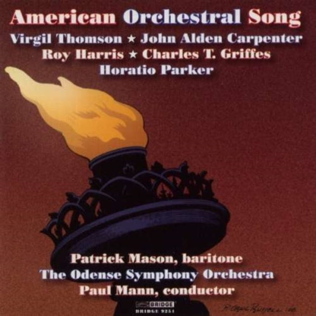 American Orchestral Song (Mann Odense So) - CD