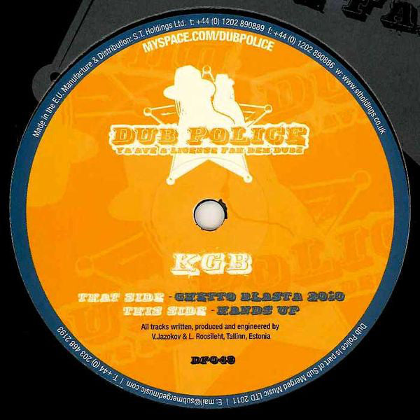 KGB - Ghetto Blasta 2010 / Hands Up - New Vinyl Record 12"