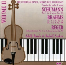 BUSCH:SERKIN - BUSCH-SERKIN DUO 2 - CD