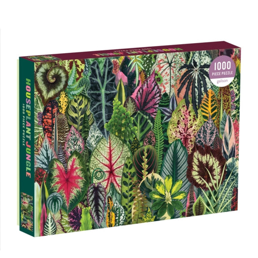 Galison - Houseplant Jungle 1000 Piece Puzzle - Jigsaw Puzzle