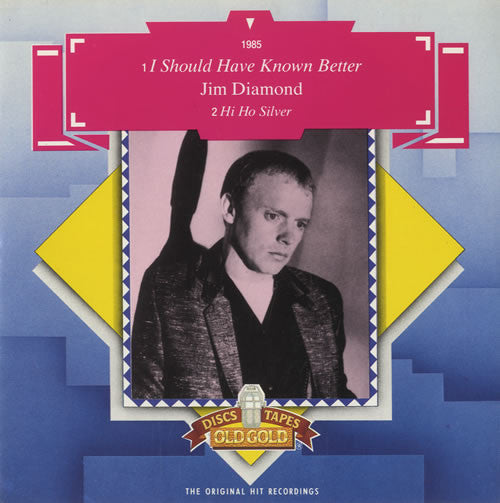 Jim Diamond - I Should Have Known Better - Used Vinyl Record 7"