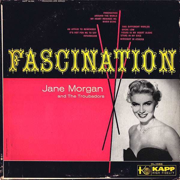 Jane Morgan - Fascination - Used Vinyl Record