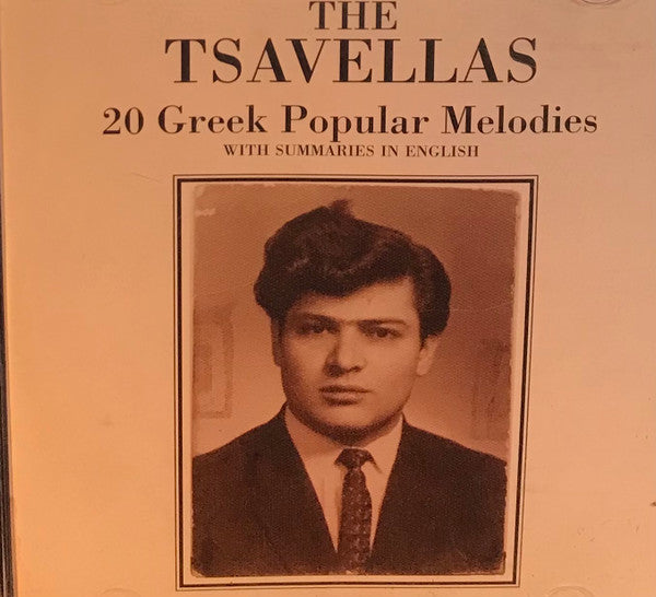 Tsavellas - - 2o Greek Popular Melodies - Used CD