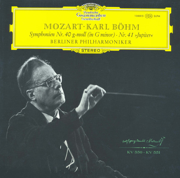Wolfgang Amadeus Moz - Symphonies No. 40 In G Minor · No. 41 (Jupite