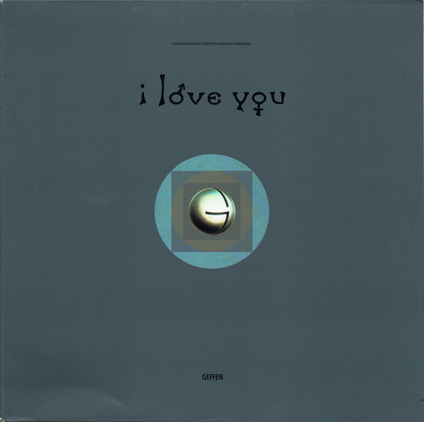 I Love You - Hang Straight Up - Used Vinyl Record 12"
