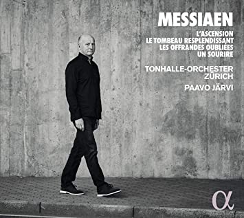 PAAVO JARVI; TONHALL - MESSIAEN LASCENSION  LE TOMB - CD