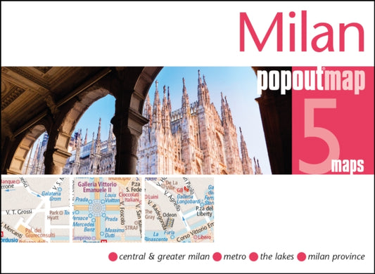 PopOut Maps - Milan PopOut Map - New Sheet map