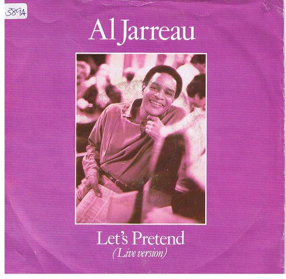 Al Jarreau - Let's Pretend (Live Version) - Used Vinyl Record 7"