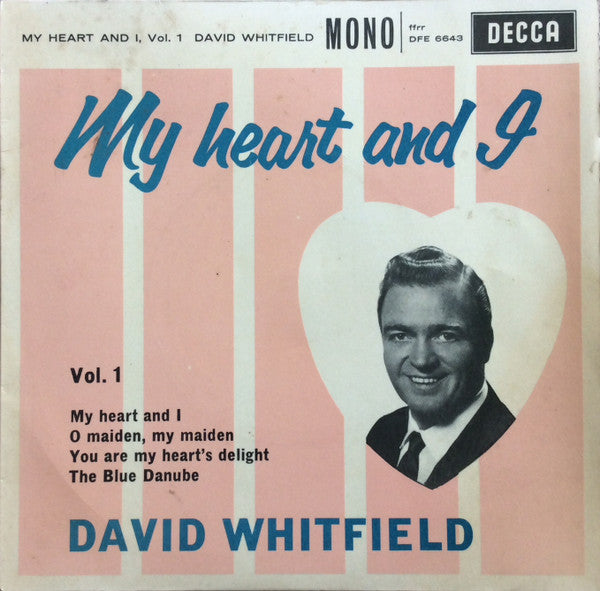 David Whitfield - My Heart And I, Vol. 1 - Used Vinyl Record 7"